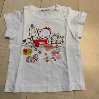 ファミリア(familiar)のファミリア　ファミちゃんTシャツ80(Ｔシャツ)