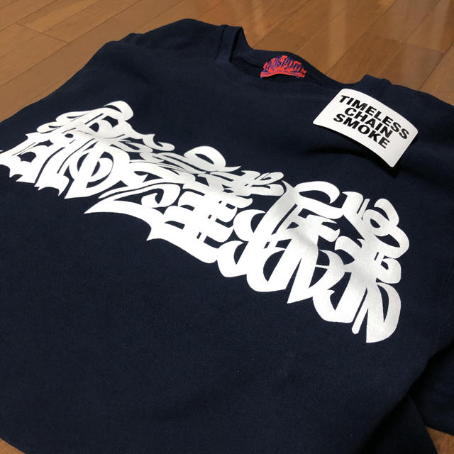 舐達麻 スウェット ネイビー M 美品 - スウェット