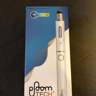 プルームテック(PloomTECH)の【最終値下げ！】プルームテックプラス ホワイトスターターキット(タバコグッズ)