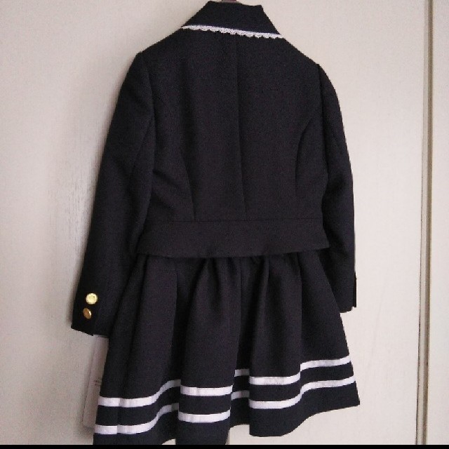 HIROMICHI NAKANO(ヒロミチナカノ)の新品！ヒロミチ ナカノHIROMICHI フォーマル スーツ130 キッズ/ベビー/マタニティのキッズ服女の子用(90cm~)(ドレス/フォーマル)の商品写真