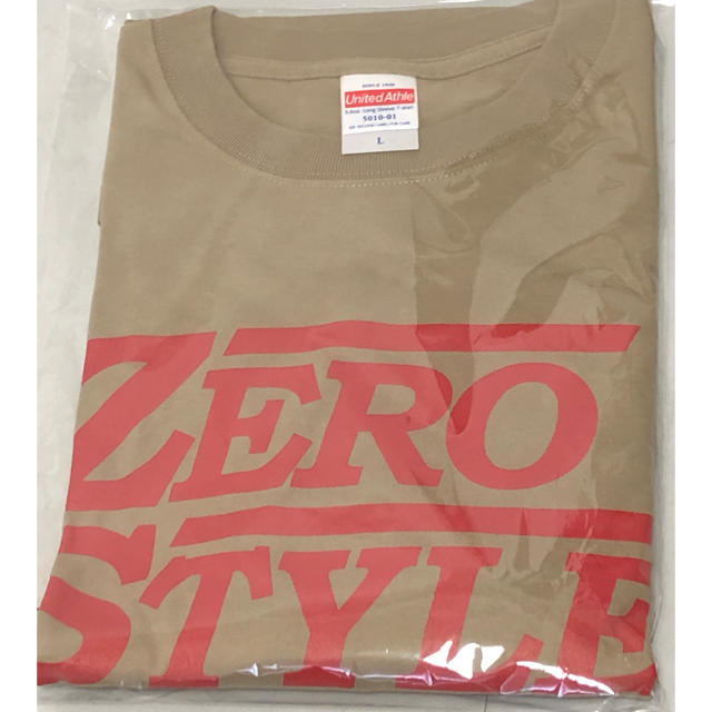 ZEROSTYLEロングTシャツ カーキ L レディースのトップス(シャツ/ブラウス(長袖/七分))の商品写真