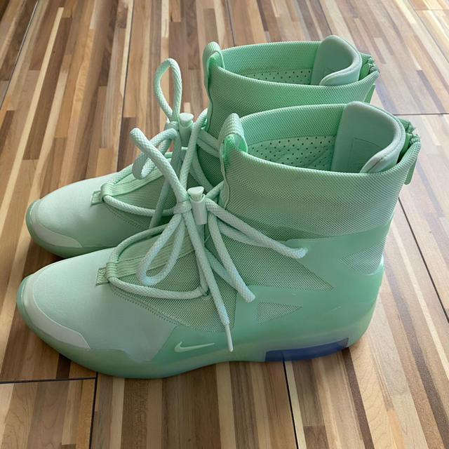 air fear of god 1 グリーンスニーカー