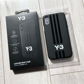 ワイスリー(Y-3)の★新品★ Y-3 MOULDED ブラックレザー iPhone ケース(iPhoneケース)