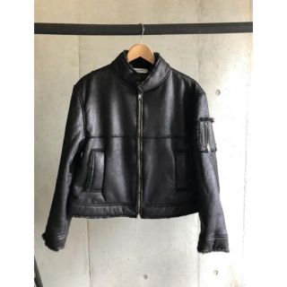 コムデギャルソン(COMME des GARCONS)のGosha Rubchinskiy ムートン(レザージャケット)