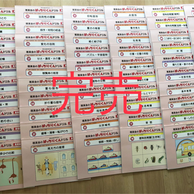 理英会ばっちりくんドリル(基礎編55冊) - 5-elements.gr