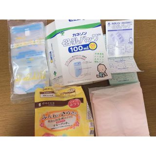 母乳バッグ 100ml20枚＋母乳バッド2枚入×2個(その他)