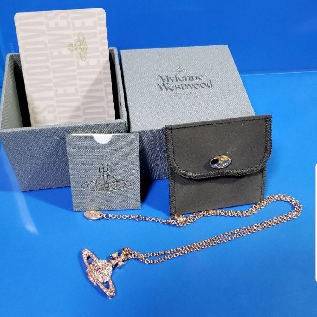 Vivienne Westwood(ヴィヴィアンウエストウッド)の新品♥ヴィヴィアンウエストウッド❤ネックレス♥ピンクゴールド スワロ❤送料無料 レディースのアクセサリー(ネックレス)の商品写真