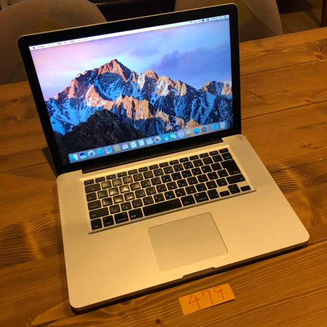 訳あり格安！MacBook pro 15インチ Late20112012