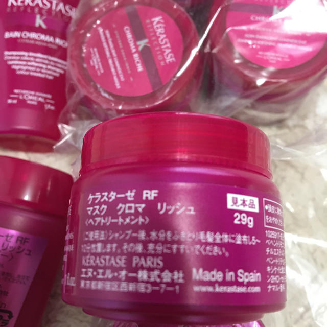 KERASTASE(ケラスターゼ)のケラスターゼ　シャンプーマスクセット計12個 コスメ/美容のヘアケア/スタイリング(ヘアケア)の商品写真