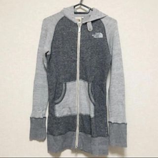 ザノースフェイス(THE NORTH FACE)のノースフェイス  ロング　パーカー グレー S (パーカー)