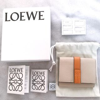 ロエベ(LOEWE)の【mey様専用】1番人気色＊ロエベ 三つ折り財布　バイカラーウォレット(財布)