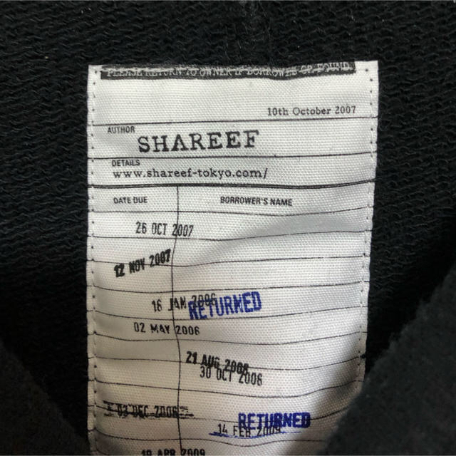 SHAREEF(シャリーフ)のSHAREEF シャリーフ　林檎スウェット メンズのトップス(スウェット)の商品写真