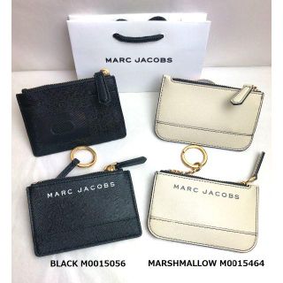 マークジェイコブス(MARC JACOBS)のマークジェイコブス カードケース ブラック キーリング付(名刺入れ/定期入れ)