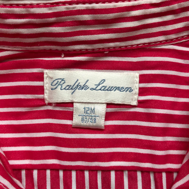 Ralph Lauren(ラルフローレン)のラルフローレンワンピース キッズ/ベビー/マタニティのベビー服(~85cm)(ワンピース)の商品写真