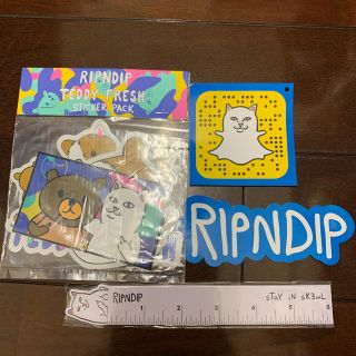 シュプリーム(Supreme)のRIPNDIP ステッカーセット+定規(ステッカー)