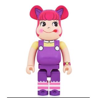 メディコムトイ(MEDICOM TOY)のベアブリック  BE@RBRICK 不二家 ペコラちゃん 1000% 送料無料(キャラクターグッズ)