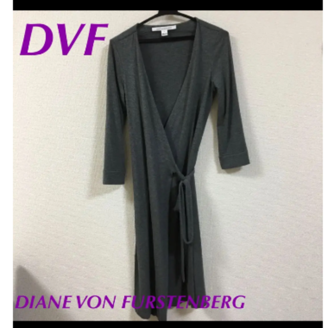 DIANE von FURSTENBERG(ダイアンフォンファステンバーグ)のDIANE VON FURSTENBERG ラップワンピース サイズ2 レディースのワンピース(ひざ丈ワンピース)の商品写真