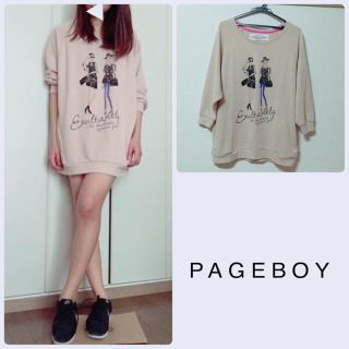 ページボーイ(PAGEBOY)の【お取り置き】スウェットワンピ❤︎(ミニワンピース)