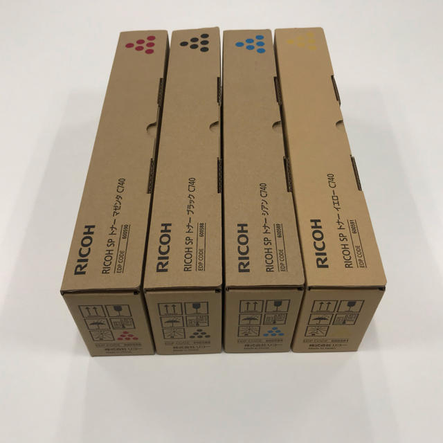 RICOH SP トナー 備わ C740 3色(シアン、マゼンタ、イエロー RICOH SP トナー 備わ C740 3色(シアン、マゼンタ、イエロー