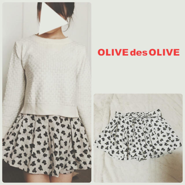 OLIVEdesOLIVE(オリーブデオリーブ)のキュロット レディースのスカート(ミニスカート)の商品写真