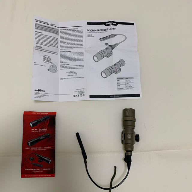 SUREFIRE(シュアファイア)のM300 MINI SCOUT LIGHT スポーツ/アウトドアのスポーツ/アウトドア その他(その他)の商品写真