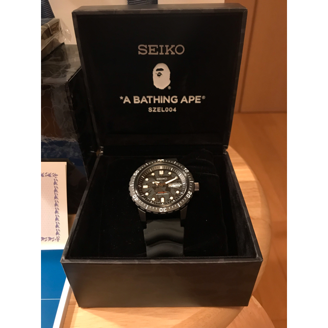 BAPE SEIKO ABC CAMO DIVERS WATCH