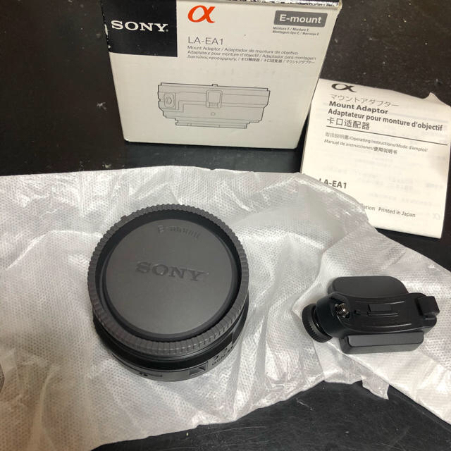 値下げ可能・新品】ソニー SONY マウントアダプター la-ea1 大人も着やすいシンプルファッション