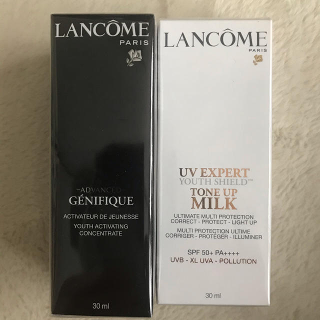 LANCOME 美容液&UVクリームのセット