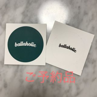 ballaholic ステッカー(バスケットボール)