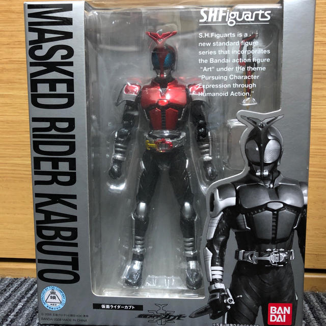 未開封品　S.H.Figuarts フィギュアーツ　仮面ライダーカブト エンタメ/ホビーのフィギュア(アニメ/ゲーム)の商品写真