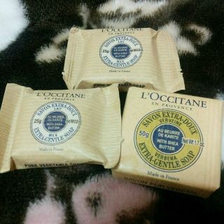 ロクシタン(L'OCCITANE)の訳あり ロクシタン 石鹸 3こセット(日用品/生活雑貨)