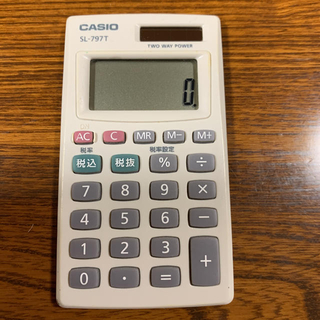 カシオ(CASIO)のCASIO 手帳型電卓　SLー797Ｔ(オフィス用品一般)
