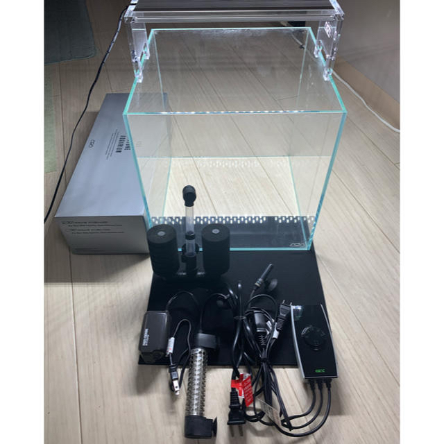 最も人気商品 ADA 30キューブ水槽 アクアスカイ301 マット3点セット