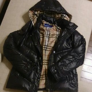 バーバリー(BURBERRY)のバーバリー   ブラックダウンコート(ダウンコート)