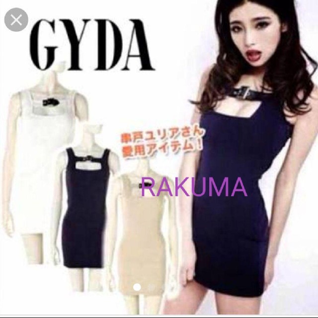 GYDA(ジェイダ)のGYDA　タイトワンピース レディースのワンピース(ミニワンピース)の商品写真