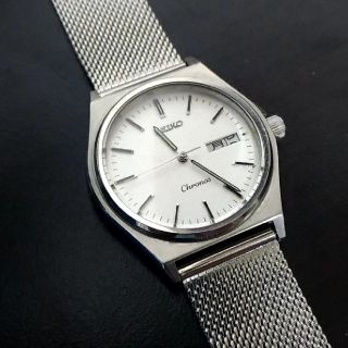 【送料無料】i39　SEIKO セイコー chronos ステンレス　スチール