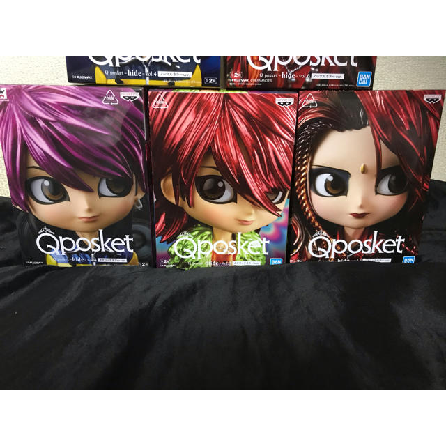 BANPRESTO(バンプレスト)の《早い者勝ち！》Qposket hide セット！ エンタメ/ホビーのタレントグッズ(ミュージシャン)の商品写真