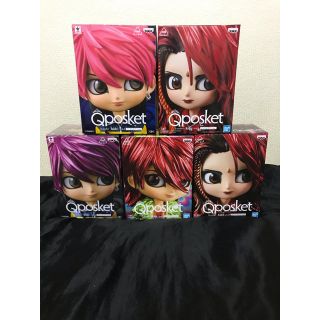 バンプレスト(BANPRESTO)の《早い者勝ち！》Qposket hide セット！(ミュージシャン)