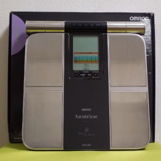 オムロン(OMRON)のオムロン体重体組成計 HBF-701 カラダスキャン(体重計/体脂肪計)