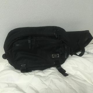 マスターピース(master-piece)のAS2OV CORDURADOBBY305D WAISTBAG L BLACK (ボディーバッグ)