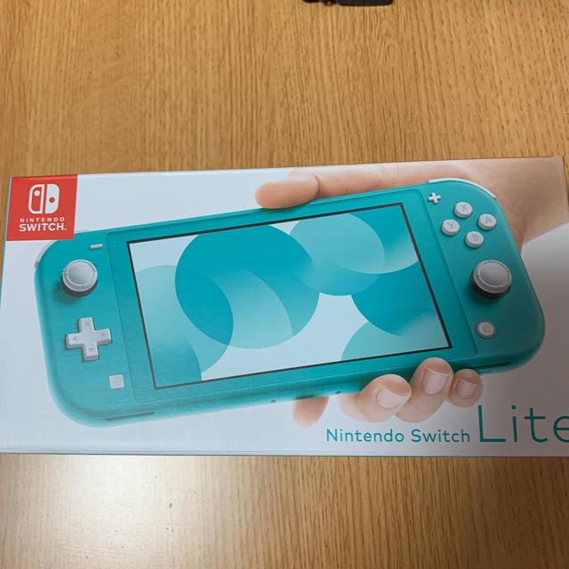 Nintendo Switch(ニンテンドースイッチ)の新品未開封　Nintendo Switch  Lite ターコイズ エンタメ/ホビーのゲームソフト/ゲーム機本体(家庭用ゲーム機本体)の商品写真