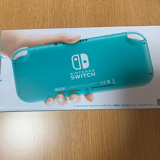 Nintendo Switch(ニンテンドースイッチ)の新品未開封　Nintendo Switch  Lite ターコイズ エンタメ/ホビーのゲームソフト/ゲーム機本体(家庭用ゲーム機本体)の商品写真