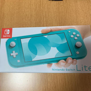 ニンテンドースイッチ(Nintendo Switch)の新品未開封　Nintendo Switch  Lite ターコイズ(家庭用ゲーム機本体)