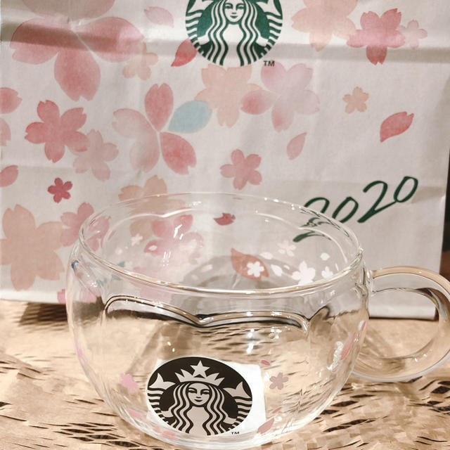 Starbucks Coffee - 新品 スタバ 2020 サクラ 耐熱グラスの通販 by MERU shop｜スターバックスコーヒーならラクマ