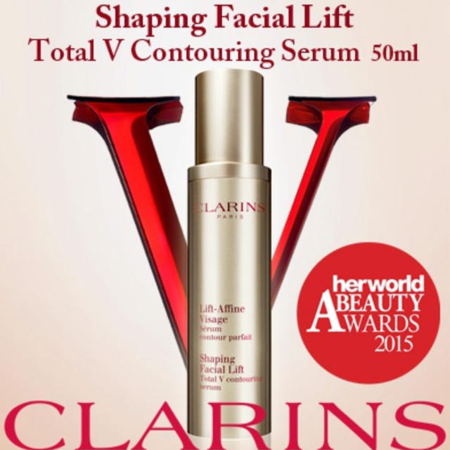 CLARINS(クラランス)のクラランス トータルVコントアセラム コスメ/美容のスキンケア/基礎化粧品(美容液)の商品写真