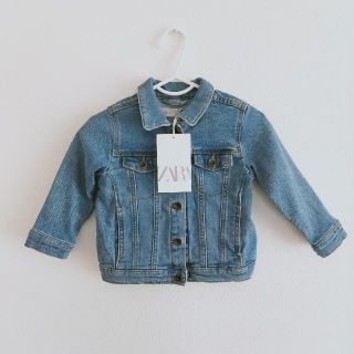 ザラキッズ(ZARA KIDS)のザラbaby　デニムジャケット　80(ジャケット/コート)