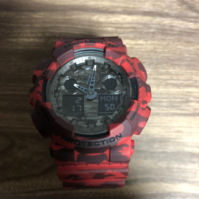 G-SHOCK(ジーショック)のG-SHOCK カモフラ柄 作動確認済み  メンズの時計(腕時計(デジタル))の商品写真