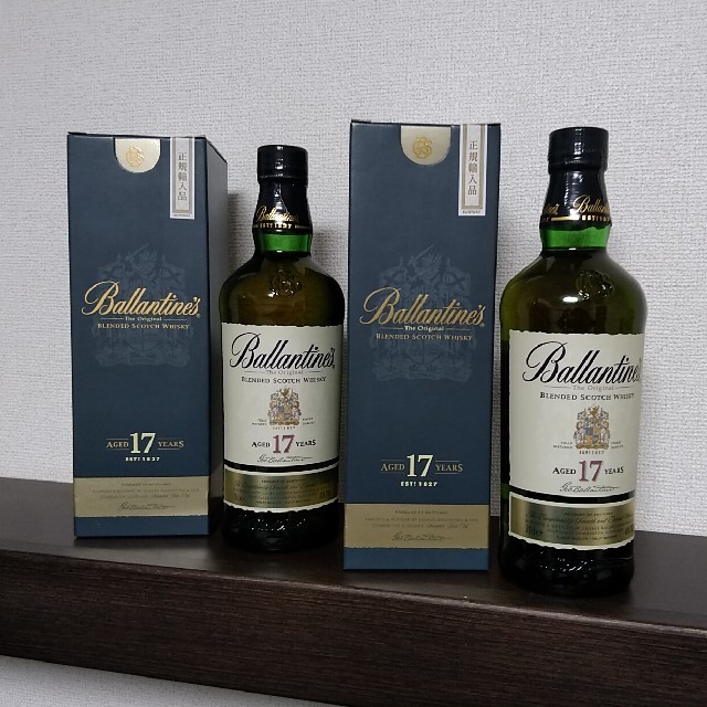 公式 バランタイン17年 700ml 2本 ウイスキー - flaviogimenis.com.br