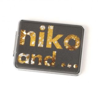 ニコアンド(niko and...)の新品(訳あり) niko and… ブラックコンパクトミラー(ミラー)