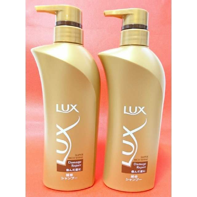 LUX(ラックス)の2本セット ラックス ダメージリペア 補修シャンプー ポンプ 430g 新品 コスメ/美容のヘアケア/スタイリング(シャンプー)の商品写真